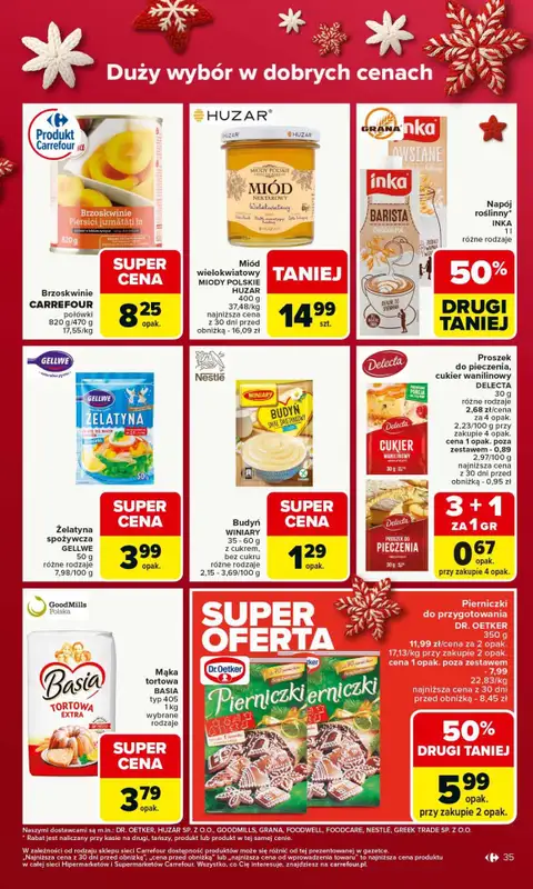 Carrefour Market - gazetka promocyjna Gazetka Carrefour Market od poniedziałku od poniedziałku 17.11 do soboty 22.11 - strona 35
