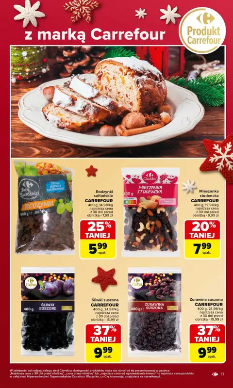 Carrefour Market - gazetka promocyjna Gazetka Carrefour Market od poniedziałku od poniedziałku 17.11 do soboty 22.11 - strona 11