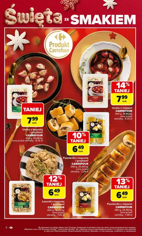 Carrefour Market - gazetka promocyjna Gazetka Carrefour Market od poniedziałku od poniedziałku 17.11 do soboty 22.11 - strona 6