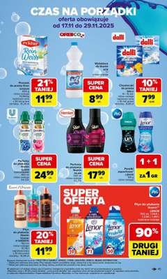 Carrefour Market - gazetka promocyjna Gazetka Carrefour Market od poniedziałku od poniedziałku 17.11 do soboty 22.11 - strona 45