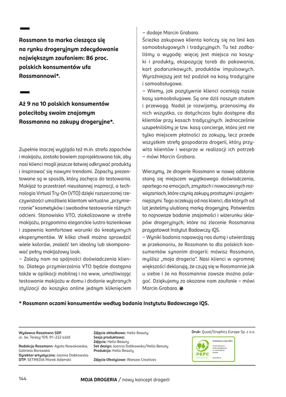 Rossmann - gazetka promocyjna Magazyn Moja Drogeria od soboty 15.11 do środy 31.12 - strona 146