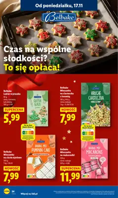 Lidl - gazetka promocyjna Oferta od poniedziałku od poniedziałku 17.11 do środy 19.11 - strona 54