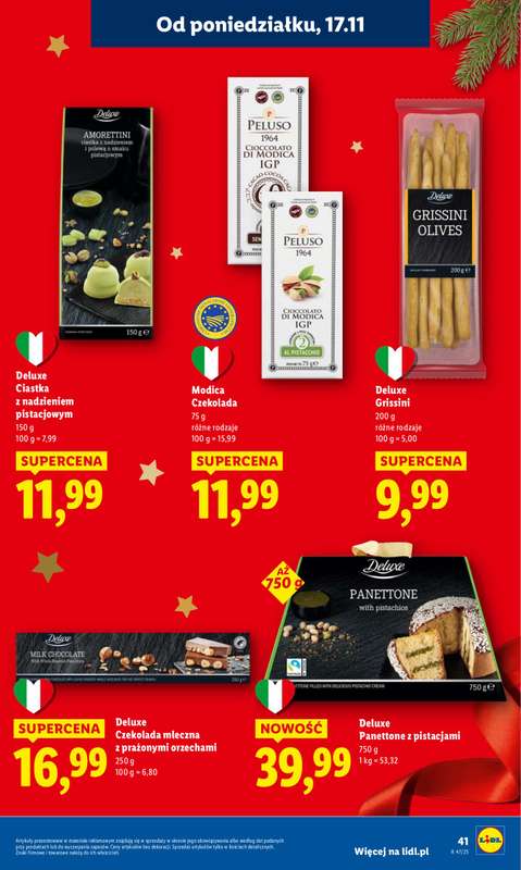 Lidl - gazetka promocyjna Oferta od poniedziałku od poniedziałku 17.11 do środy 19.11 - strona 41