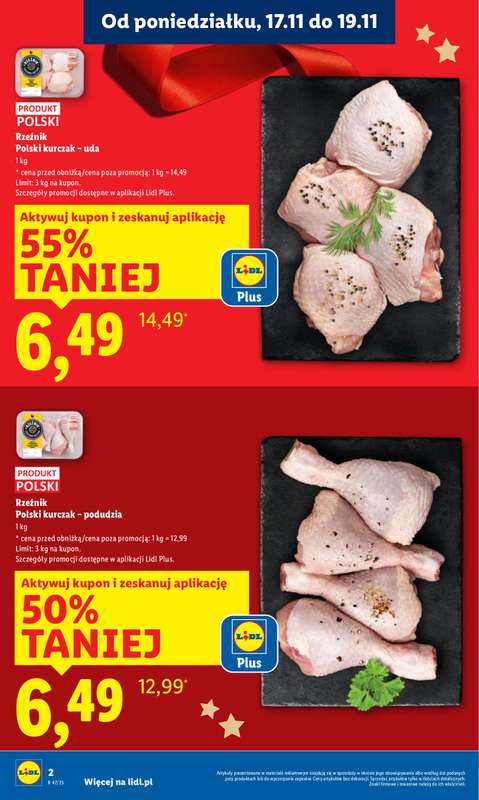 Lidl - gazetka promocyjna Oferta od poniedziałku od poniedziałku 17.11 do środy 19.11 - strona 2