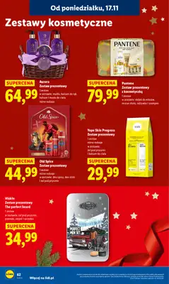 Lidl - gazetka promocyjna Oferta od poniedziałku od poniedziałku 17.11 do środy 19.11 - strona 62