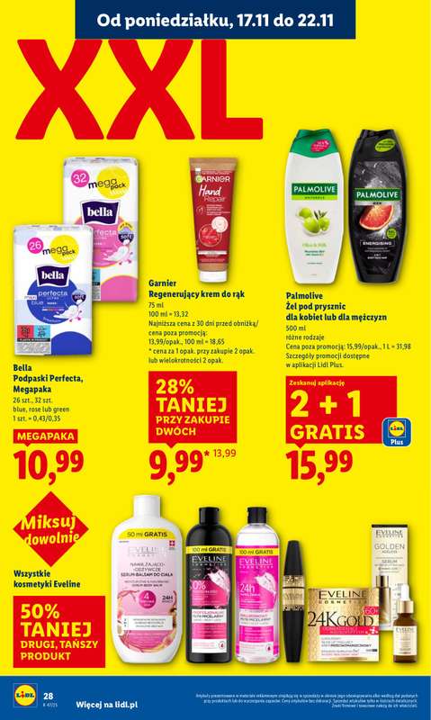 Lidl - gazetka promocyjna Oferta od poniedziałku od poniedziałku 17.11 do środy 19.11 - strona 28