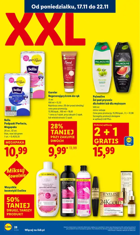 Lidl - gazetka promocyjna Oferta od poniedziałku od poniedziałku 17.11 do środy 19.11 - strona 28
