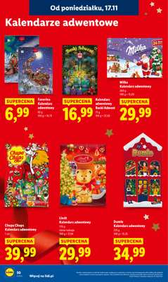 Lidl - gazetka promocyjna Oferta od poniedziałku od poniedziałku 17.11 do środy 19.11 - strona 50