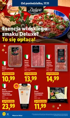 Lidl - gazetka promocyjna Oferta od poniedziałku od poniedziałku 17.11 do środy 19.11 - strona 38