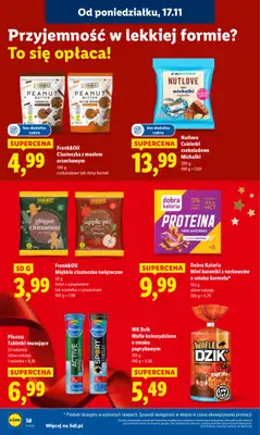 Lidl - gazetka promocyjna Oferta od poniedziałku od poniedziałku 17.11 do środy 19.11 - strona 58