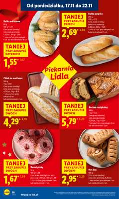 Lidl - gazetka promocyjna Oferta od poniedziałku od poniedziałku 17.11 do środy 19.11 - strona 30