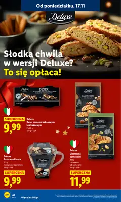 Lidl - gazetka promocyjna Oferta od poniedziałku od poniedziałku 17.11 do środy 19.11 - strona 40
