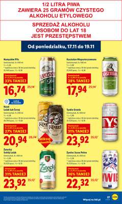 Lidl - gazetka promocyjna Oferta od poniedziałku od poniedziałku 17.11 do środy 19.11 - strona 27