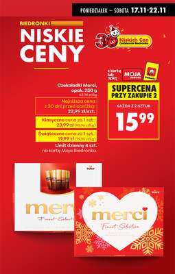 Biedronka - gazetka promocyjna Od poniedziałku od poniedziałku 17.11 do niedzieli 23.11 - strona 11