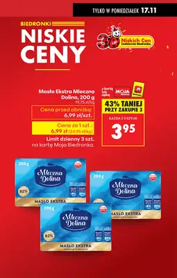 Biedronka - gazetka promocyjna Od poniedziałku od poniedziałku 17.11 do niedzieli 23.11 - strona 3