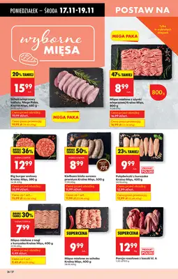 Biedronka - gazetka promocyjna Od poniedziałku, Z ladą tradycyjną od poniedziałku 17.11 do niedzieli 23.11 - strona 32