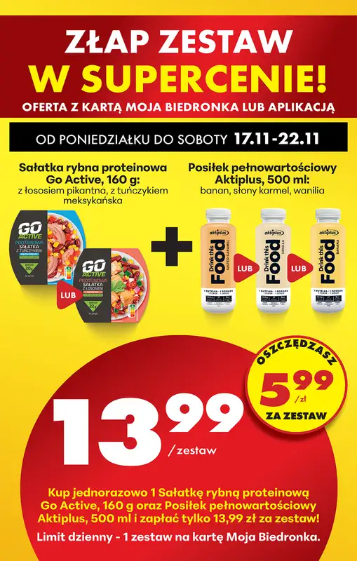 Biedronka - gazetka promocyjna Od poniedziałku, Z ladą tradycyjną od poniedziałku 17.11 do niedzieli 23.11 - strona 91