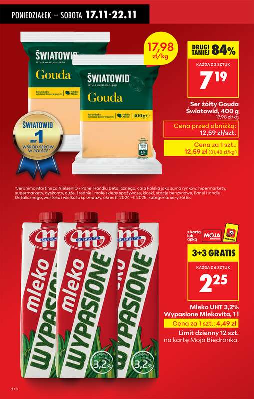 Biedronka - gazetka promocyjna Od poniedziałku, Z ladą tradycyjną od poniedziałku 17.11 do niedzieli 23.11 - strona 2