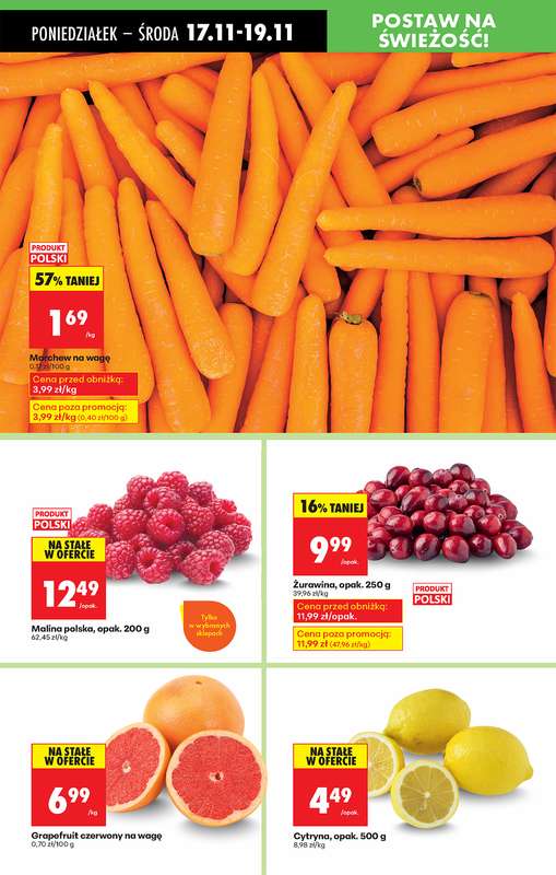 Biedronka - gazetka promocyjna Od poniedziałku, Z ladą tradycyjną od poniedziałku 17.11 do niedzieli 23.11 - strona 24