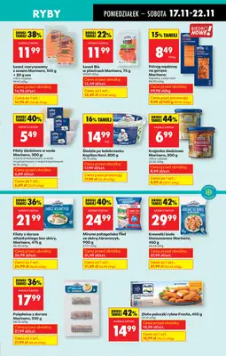 Biedronka - gazetka promocyjna Od poniedziałku, Z ladą tradycyjną od poniedziałku 17.11 do niedzieli 23.11 - strona 39