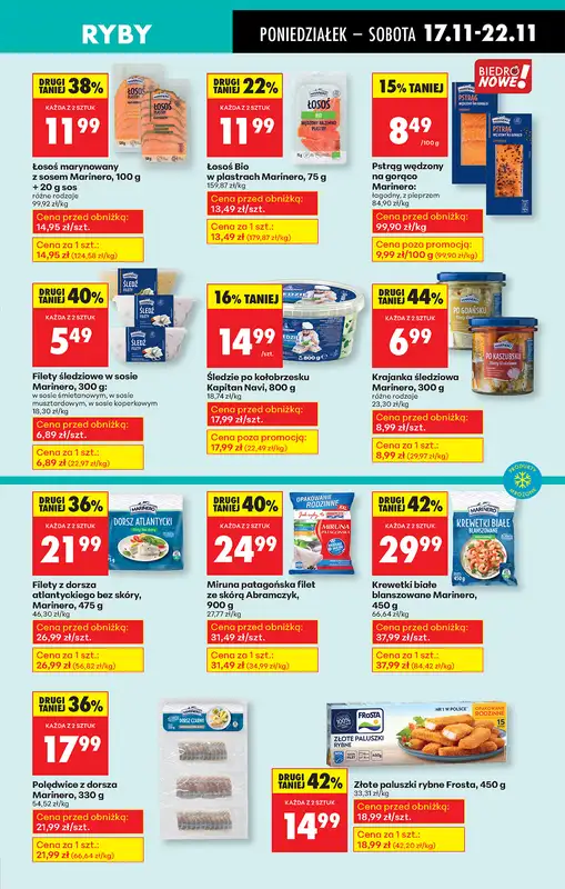 Biedronka - gazetka promocyjna Od poniedziałku, Z ladą tradycyjną od poniedziałku 17.11 do niedzieli 23.11 - strona 39