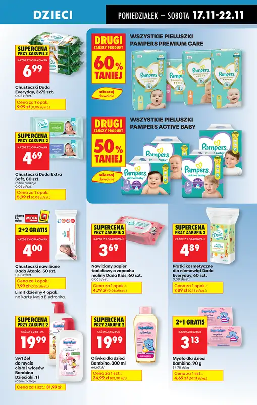 Biedronka - gazetka promocyjna Od poniedziałku, Z ladą tradycyjną od poniedziałku 17.11 do niedzieli 23.11 - strona 79