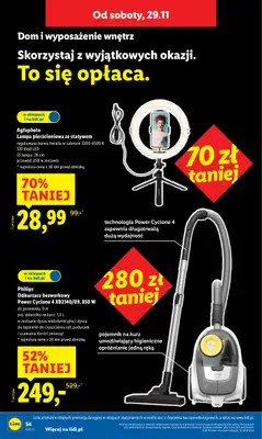 Lidl - gazetka promocyjna Katalog od poniedziałku 24.11 do soboty 29.11 - strona 58