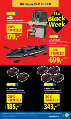 Lidl - gazetka promocyjna Katalog od poniedziałku 24.11 do soboty 29.11 - strona 49