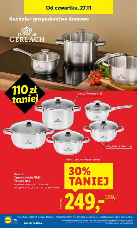 Lidl - gazetka promocyjna Katalog od poniedziałku 24.11 do soboty 29.11 - strona 22