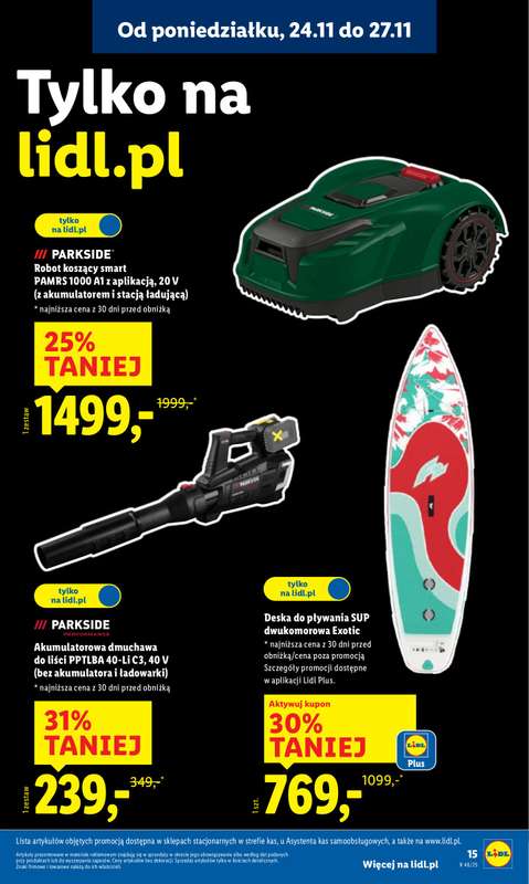 Lidl - gazetka promocyjna Katalog od poniedziałku 24.11 do soboty 29.11 - strona 17
