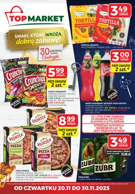 Top Market - gazetka promocyjna Gazetka od czwartku 20.11 do niedzieli 30.11