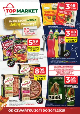 Top Market - gazetka promocyjna Gazetka od czwartku 20.11 do niedzieli 30.11
