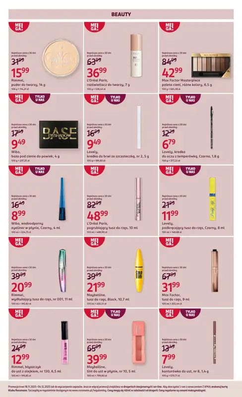Rossmann - gazetka promocyjna Gazetka od wtorku 18.11 do czwartku 04.12 - strona 6
