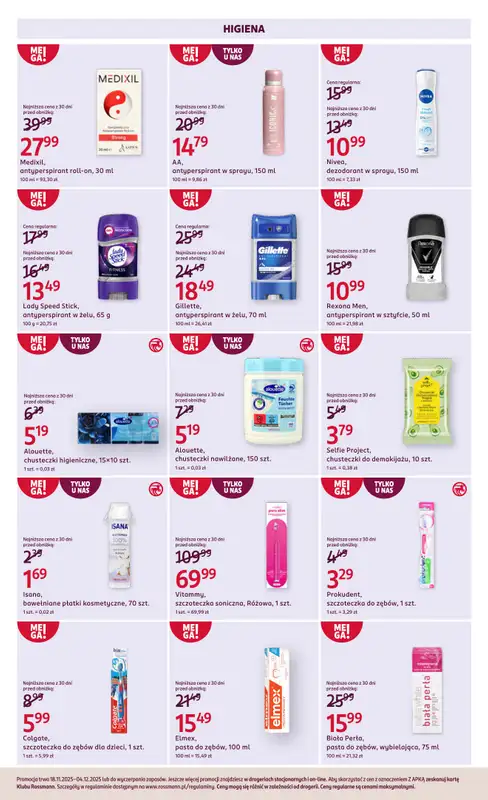 Rossmann - gazetka promocyjna Gazetka od wtorku 18.11 do czwartku 04.12 - strona 12