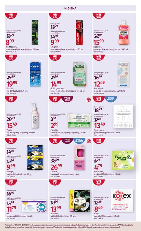 Rossmann - gazetka promocyjna Gazetka od wtorku 18.11 do czwartku 04.12 - strona 13