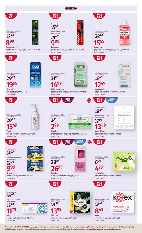 Rossmann - gazetka promocyjna Gazetka od wtorku 18.11 do czwartku 04.12 - strona 13