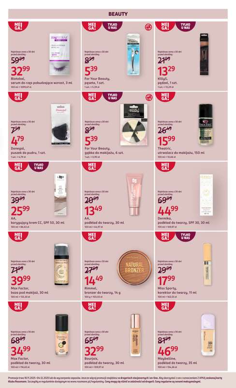 Rossmann - gazetka promocyjna Gazetka od wtorku 18.11 do czwartku 04.12 - strona 5