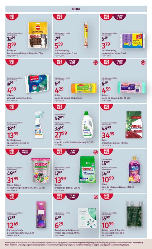 Rossmann - gazetka promocyjna Gazetka od wtorku 18.11 do czwartku 04.12 - strona 4