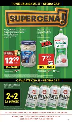Delikatesy Centrum - gazetka promocyjna Gazetka  do środy 26.11 - strona 3