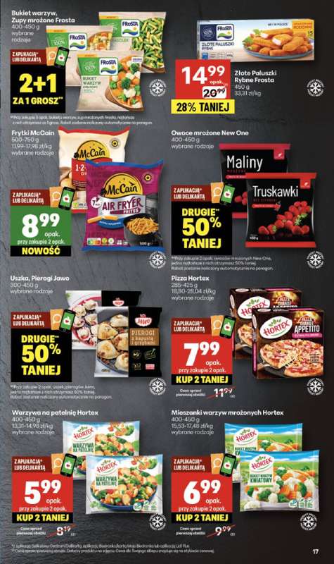 Delikatesy Centrum - gazetka promocyjna Gazetka  do środy 26.11 - strona 17