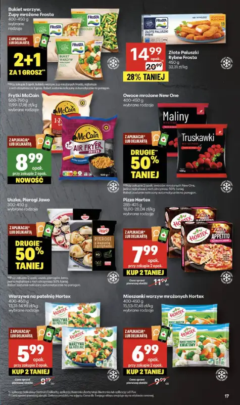Delikatesy Centrum - gazetka promocyjna Gazetka  do środy 26.11 - strona 17