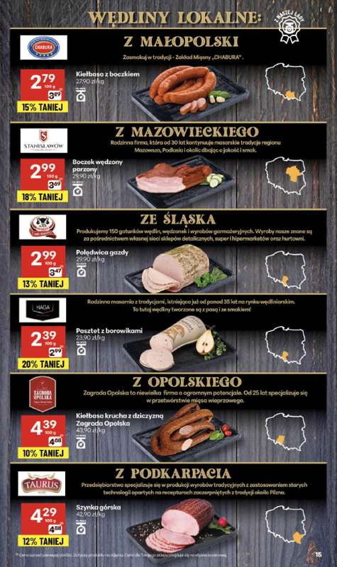 Delikatesy Centrum - gazetka promocyjna Gazetka  do środy 26.11 - strona 15