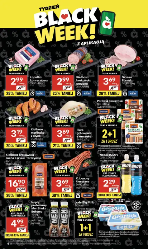 Delikatesy Centrum - gazetka promocyjna Gazetka  do środy 26.11 - strona 6