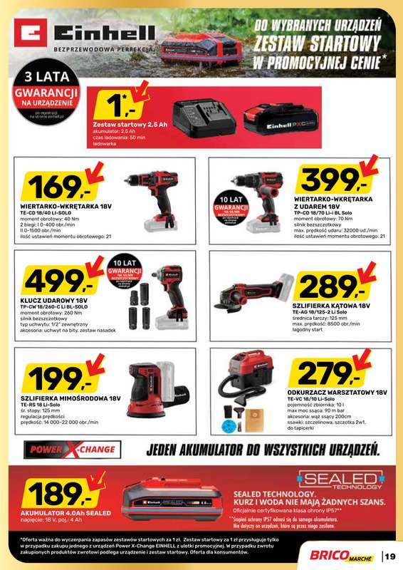 Bricomarche - gazetka promocyjna Gazetka od środy 19.11 do środy 24.12 - strona 19
