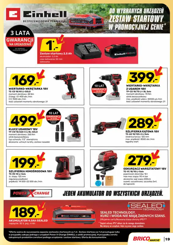 Bricomarche - gazetka promocyjna Gazetka od środy 19.11 do środy 24.12 - strona 19