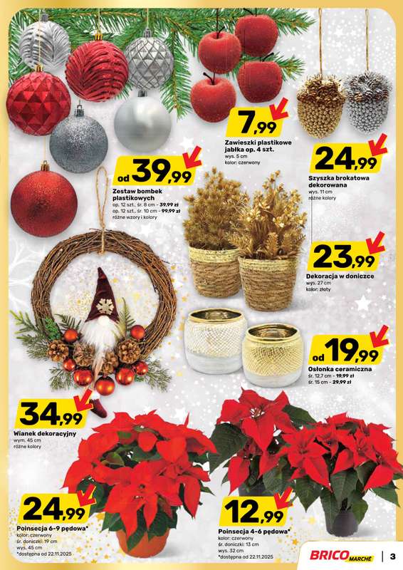 Bricomarche - gazetka promocyjna Gazetka od środy 19.11 do środy 24.12 - strona 3