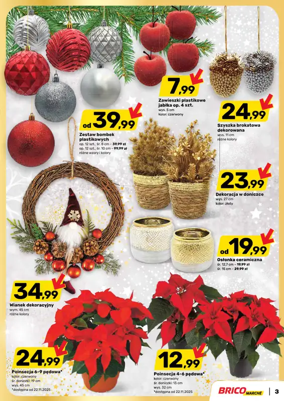 Bricomarche - gazetka promocyjna Gazetka od środy 19.11 do środy 24.12 - strona 3