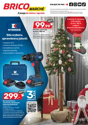 Bricomarche - gazetka promocyjna Gazetka od środy 19.11 do środy 24.12