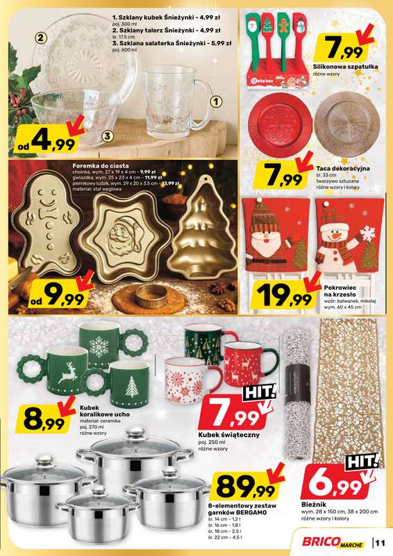 Bricomarche - gazetka promocyjna Gazetka od środy 19.11 do środy 24.12 - strona 11