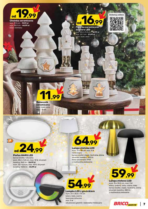 Bricomarche - gazetka promocyjna Gazetka od środy 19.11 do środy 24.12 - strona 7